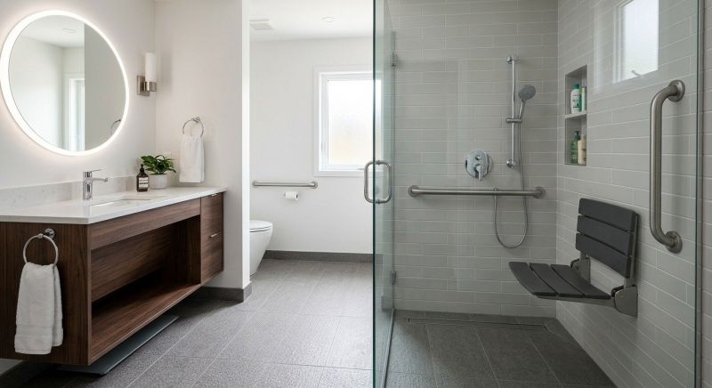 Bathroom Modification in Framingham, MA