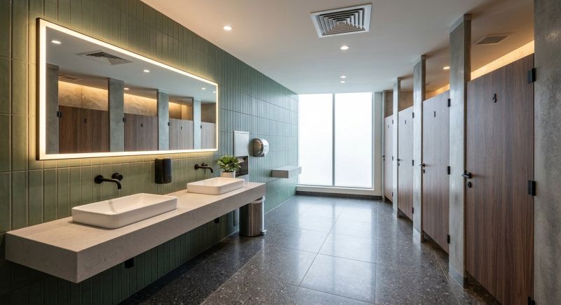 Office Restroom Renovation in Charleston, SC