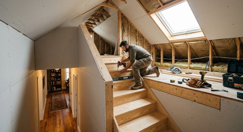 Attic Renovation in Conroe, TX