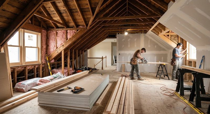 Attic Renovation in Alpharetta, GA