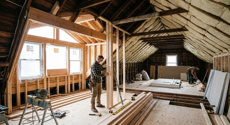 Attic Room Installation in Conroe, TX