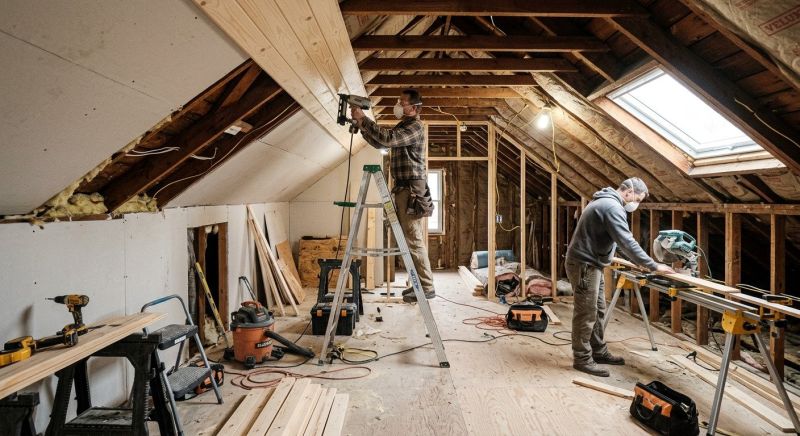Garage Attic Remodeling in Conroe, TX