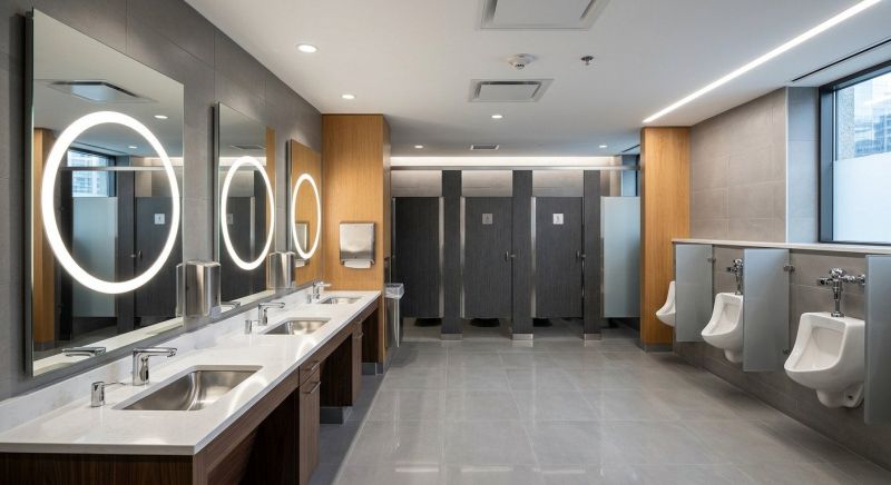 Office Restroom Renovation in Arvada, CO